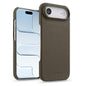 melkco Litchi Texture Magnetic Half Coverage Genuine Leather Phone Case, For iPhone Air, For iPhone 16 Pro Max, For iPhone 16 Pro