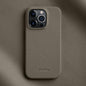 melkco Litchi Texture Magnetic Half Coverage Genuine Leather Phone Case, For iPhone 14 Pro Max