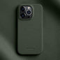 melkco Litchi Texture Magnetic Half Coverage Genuine Leather Phone Case, For iPhone 14 Pro Max