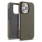 melkco Litchi Texture Magnetic Half Coverage Genuine Leather Phone Case, For iPhone Air, For iPhone 16 Pro Max, For iPhone 16 Pro