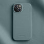 melkco Litchi Texture Magnetic Half Coverage Genuine Leather Phone Case, For iPhone 15, For iPhone 14, For iPhone 14 Pro