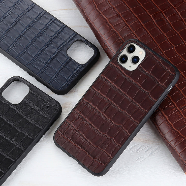 Crocodile Texture Genuine Leather Protective Case