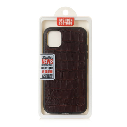 Crocodile Texture Genuine Leather Protective Case