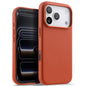 melkco Litchi Texture Magnetic Full Coverage Genuine Leather Phone Case with AI Button, For iPhone 18 Pro / 17 Pro, For iPhone 18 Pro Max / 17 Pro Max