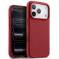 melkco Litchi Texture Magnetic Full Coverage Genuine Leather Phone Case with AI Button, For iPhone 18 Pro / 17 Pro, For iPhone 18 Pro Max / 17 Pro Max