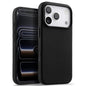 melkco Litchi Texture Magnetic Full Coverage Genuine Leather Phone Case with AI Button, For iPhone 18 Pro / 17 Pro, For iPhone 18 Pro Max / 17 Pro Max