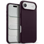 melkco Litchi Texture Magnetic Full Coverage Genuine Leather Phone Case with AI Button, For iPhone 17, For iPhone Air