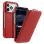 melkco Litchi Texture Vertical Flip Magnetic Genuine Leather Phone Case, For iPhone 18 Pro, For iPhone 18 Pro Max, For iPhone 17 Pro Max, For iPhone 17 Pro