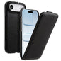 melkco Litchi Texture Vertical Flip Magnetic Genuine Leather Phone Case, For iPhone 17, For iPhone Air
