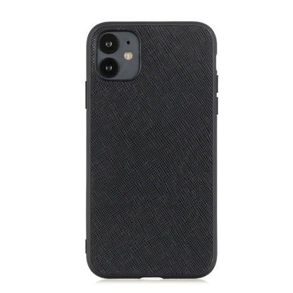 Hella Cross Texture Genuine Leather Protective Case