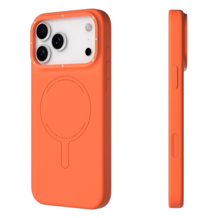 YOUNGKIT Morandi Series Magnetic Liquid Silicone PC Phone Case, For iPhone 18 Pro / 17 Pro, For iPhone 18 Pro Max / 17 Pro Max, For iPhone 17, For iPhone Air
