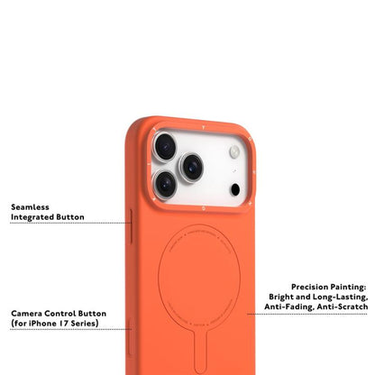 YOUNGKIT Morandi Series Magnetic Liquid Silicone PC Phone Case, For iPhone 16 Pro Max, For iPhone 16 Pro