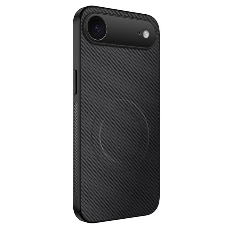 WANLONFENG TQ Series Magnetic Carbon Fiber Texture PC Hybrid TPU Phone Case, For iPhone 17e / 16e, For iPhone 17 Pro Max, For iPhone 17 Pro, For iPhone 17, For iPhone Air, For iPhone 16 Pro Max