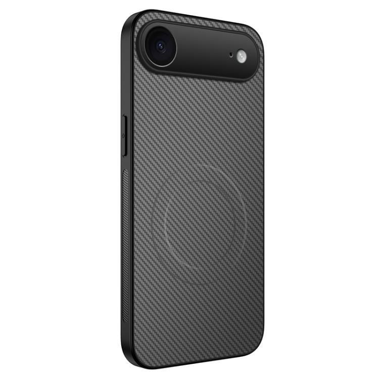 WANLONFENG TQ Series Magnetic Carbon Fiber Texture PC Hybrid TPU Phone Case, For iPhone 17e / 16e, For iPhone 17 Pro Max, For iPhone 17 Pro, For iPhone 17, For iPhone Air, For iPhone 16 Pro Max