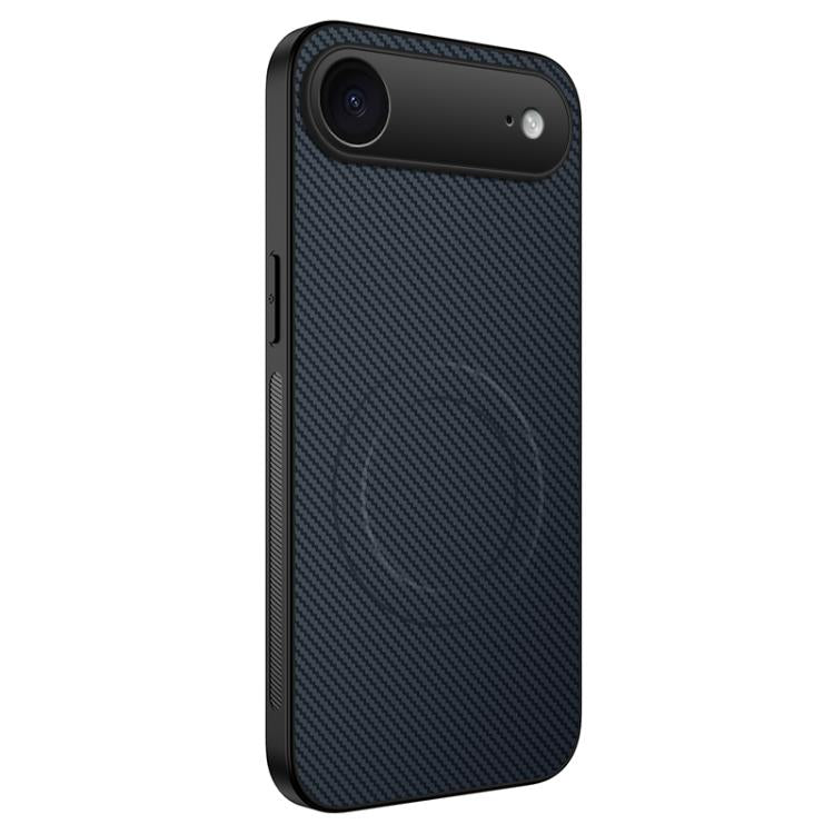WANLONFENG TQ Series Magnetic Carbon Fiber Texture PC Hybrid TPU Phone Case, For iPhone 17e / 16e, For iPhone 17 Pro Max, For iPhone 17 Pro, For iPhone 17, For iPhone Air, For iPhone 16 Pro Max