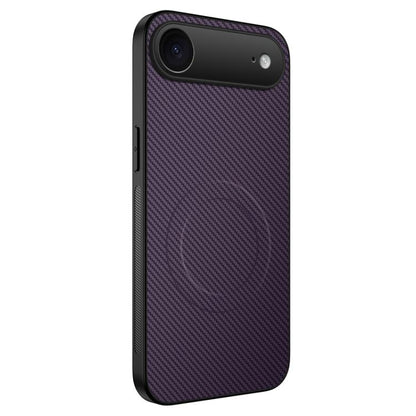 WANLONFENG TQ Series Magnetic Carbon Fiber Texture PC Hybrid TPU Phone Case, For iPhone 17e / 16e, For iPhone 17 Pro Max, For iPhone 17 Pro, For iPhone 17, For iPhone Air, For iPhone 16 Pro Max