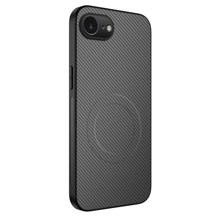 WANLONFENG TQ Series Magnetic Carbon Fiber Texture PC Hybrid TPU Phone Case, For iPhone 17e / 16e, For iPhone 17 Pro Max, For iPhone 17 Pro, For iPhone 17, For iPhone Air, For iPhone 16 Pro Max