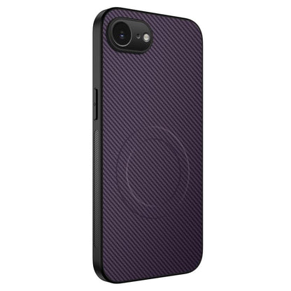 WANLONFENG TQ Series Magnetic Carbon Fiber Texture PC Hybrid TPU Phone Case, For iPhone 17e / 16e, For iPhone 17 Pro Max, For iPhone 17 Pro, For iPhone 17, For iPhone Air, For iPhone 16 Pro Max