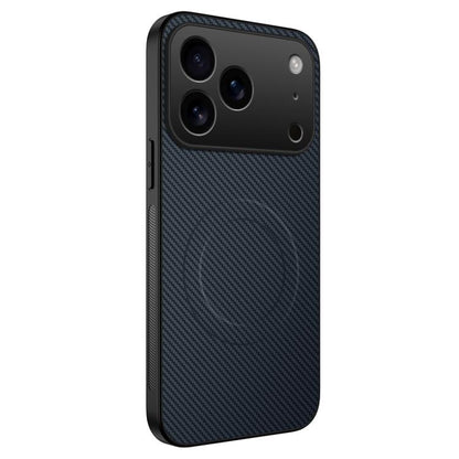 WANLONFENG TQ Series Magnetic Carbon Fiber Texture PC Hybrid TPU Phone Case, For iPhone 17e / 16e, For iPhone 17 Pro Max, For iPhone 17 Pro, For iPhone 17, For iPhone Air, For iPhone 16 Pro Max