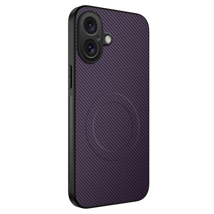 WANLONFENG TQ Series Magnetic Carbon Fiber Texture PC Hybrid TPU Phone Case, For iPhone 16 Pro, For iPhone 16, For iPhone 15 Pro Max, For iPhone 15 Pro, For iPhone 15, For iPhone 14