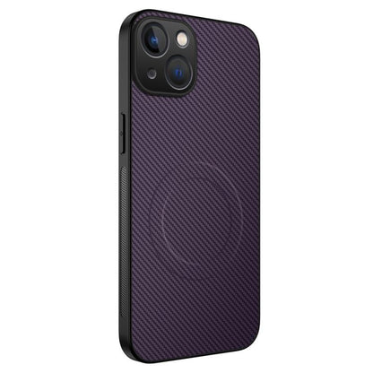 WANLONFENG TQ Series Magnetic Carbon Fiber Texture PC Hybrid TPU Phone Case, For iPhone 14 Pro, For iPhone 14 Pro Max, For iPhone 13 Pro Max, For iPhone 13 Pro, For iPhone 13