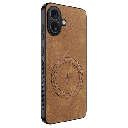 WANLONFENG SD Series Nappa Texture Magnetic Phone Case, For iPhone 18 Pro, For iPhone 18 Pro Max, For iPhone 17 Pro Max, For iPhone 17 Pro, For iPhone 17, For iPhone Air