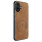 WANLONFENG SD Series Nappa Texture Magnetic Phone Case, For iPhone 18 Pro, For iPhone 18 Pro Max, For iPhone 17 Pro Max, For iPhone 17 Pro, For iPhone 17, For iPhone Air