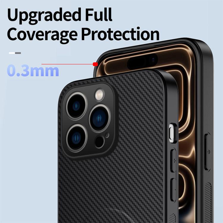 WANLONFENG Kickstand Carbon Fiber Texture Magnetic Phone Case with 2pcs Screen Films, For iPhone 14 Pro, For iPhone 14 Pro Max, For iPhone 13 Pro Max, For iPhone 13 Pro, For iPhone 13