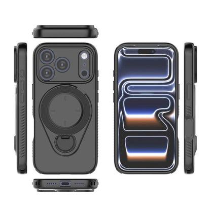 WANLONFENG Ring Kickstand Phone Case with Screen Protector, For iPhone 17 Pro Max, For iPhone 17 Pro, For iPhone 17, For iPhone Air