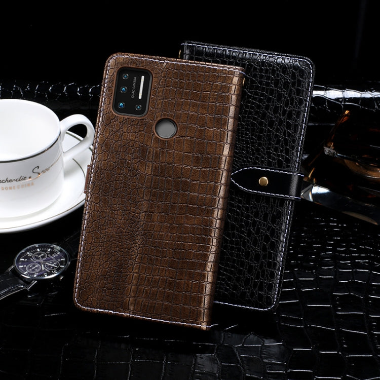 idewei Crocodile Texture Horizontal Flip Leather Case with Holder & Card Slots & Wallet, For UMIDIGI A7, For ZTE Axon 11 5G, For ZTE Blade A7 Prime