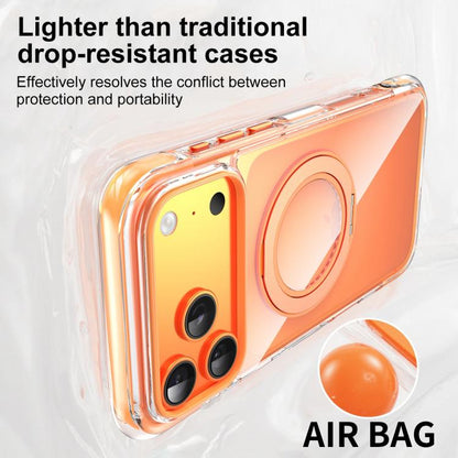 GEBEI Vacuum Airbag TPU + Acrylic 360 Rotating Bracket Magnetic Shockproof Phone Case, For iPhone 18 Pro / 17 Pro, For iPhone 18 Pro Max / 17 Pro Max, For iPhone 17