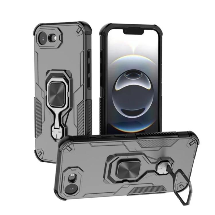 WANLONFENG Metal Kickstand Phone Case with Screen Protector, For iPhone 17e / 16e, For iPhone 17 Pro Max, For iPhone 17 Pro, For iPhone 17