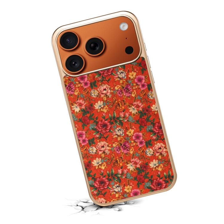 Denior Peony Series Electroplated Magnetic Phone Case, For iPhone 16 Plus, For iPhone 16, For iPhone 15 Pro Max, For iPhone 15 Pro, For iPhone 15 Plus / 14 Plus, For iPhone 15