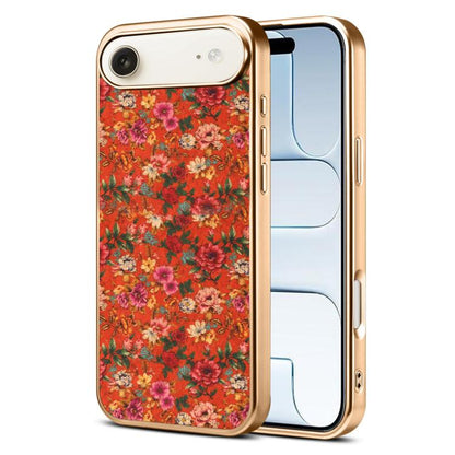 Denior Peony Series Electroplated Magnetic Phone Case, For iPhone 18 Pro / 17 Pro, For iPhone 18 Pro Max / 17 Pro Max, For iPhone 17, For iPhone Air, For iPhone 16 Pro Max, For iPhone 16 Pro