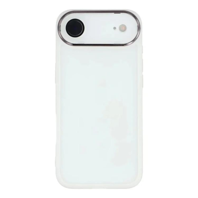 WANLONFENG Electroplated Frame Translucent TPU Phone Case with Screen Film, For iPhone Air, For iPhone 16 Pro Max, For iPhone 16 Pro, For iPhone 16