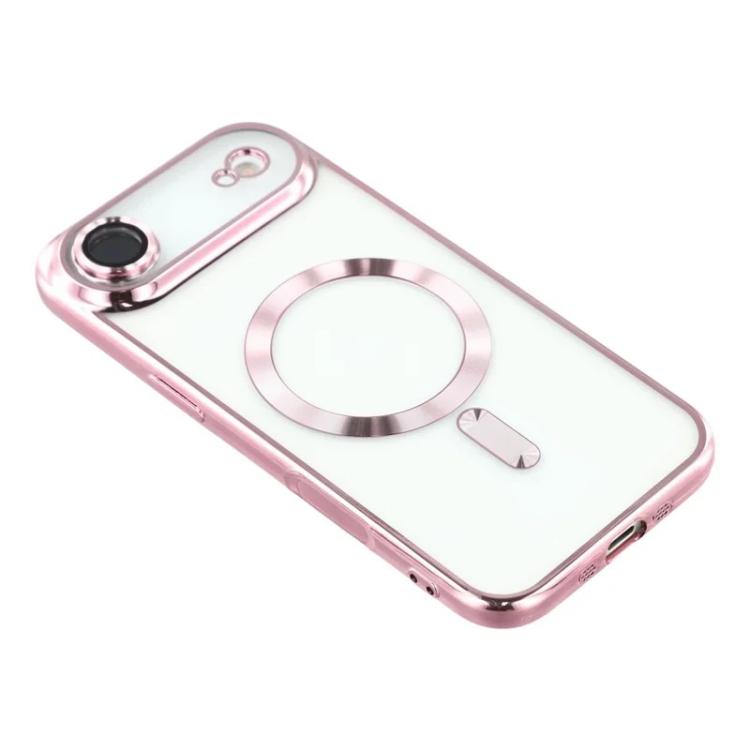 WANLONFENG CD Magnetic Electroplated TPU Phone Case with Screen Protector, For iPhone Air, For iPhone 16 Pro Max, For iPhone 16 Pro