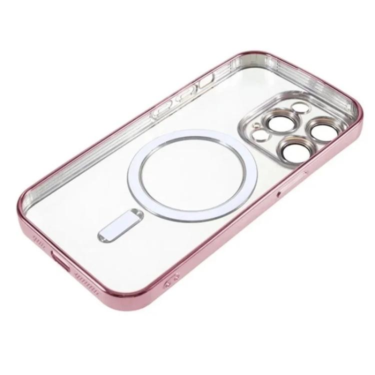 WANLONFENG CD Magnetic Electroplated TPU Phone Case with Screen Protector, For iPhone 11 Pro