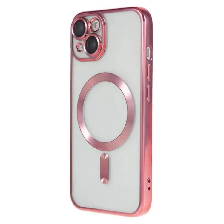 WANLONFENG CD Magnetic Electroplated TPU Phone Case with 2pcs Screen Films, For iPhone 13, For iPhone 12, For iPhone 12 Pro Max