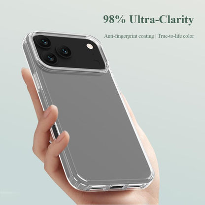 LeReach TOC Clear Series Dual-Composite Armor TPU + Acrylic Shockproof Phone Case, For iPhone 18 Pro / 17 Pro, For iPhone 18 Pro Max/17 Pro Max, For iPhone 17, For iPhone Air