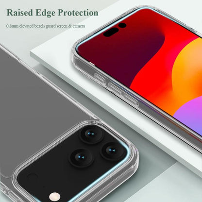 LeReach TOC Clear Series Dual-Composite Armor TPU + Acrylic Shockproof Phone Case, For iPhone 18 Pro / 17 Pro, For iPhone 18 Pro Max/17 Pro Max, For iPhone 17, For iPhone Air
