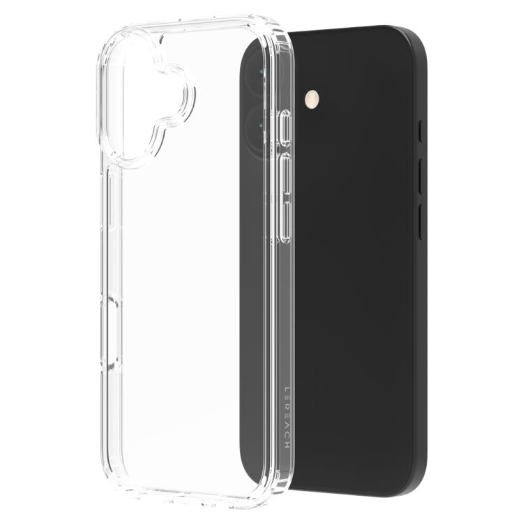LeReach TOC Clear Series Dual-Composite Armor TPU + Acrylic Shockproof Phone Case, For iPhone 18 Pro / 17 Pro, For iPhone 18 Pro Max/17 Pro Max, For iPhone 17, For iPhone Air