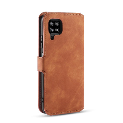 DG.MING Retro Oil Side Horizontal Flip Protective Case