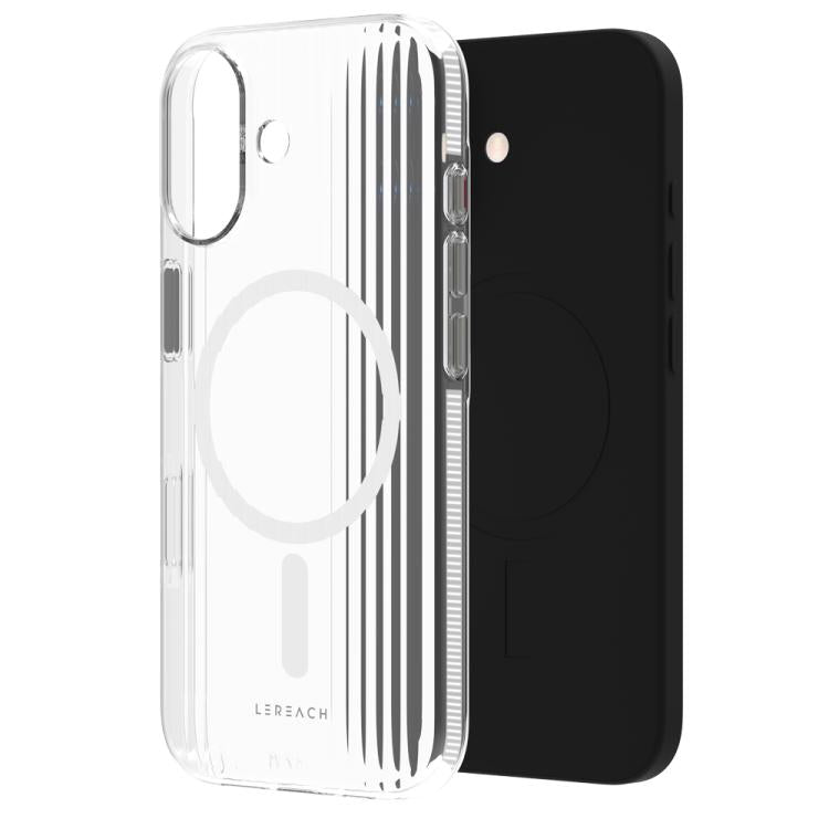 LeReach TOC Icicle Series Ice Mist Double-Sided Non-Slip Magnetic Phone Case, For iPhone 18 Pro / 17 Pro, For iPhone 18 Pro Max/17 Pro Max, For iPhone 17, For iPhone Air
