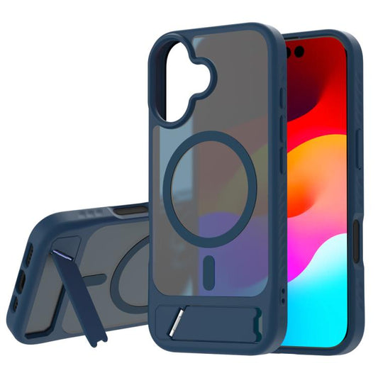 LeReach Le-Chic Series Integrated Hidden Kickstand Magnetic Phone Case, For iPhone 17, For iPhone Air, For iPhone 16 Pro Max, For iPhone 16 Pro