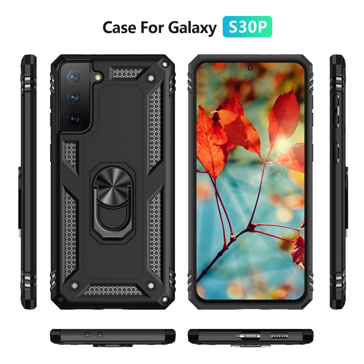 Shockproof TPU + PC Protective Case with 360 Degree Rotating Holder