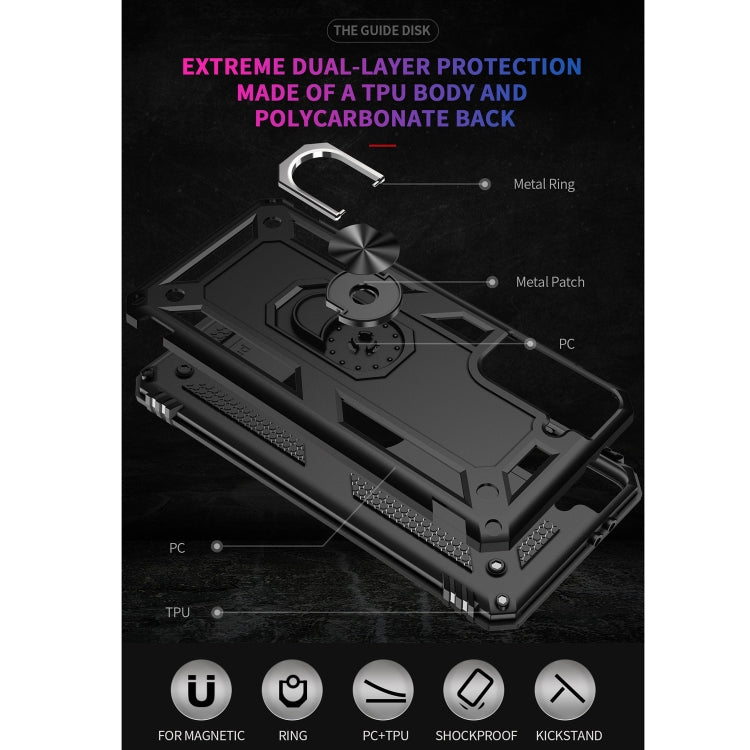 Shockproof TPU + PC Protective Case with 360 Degree Rotating Holder