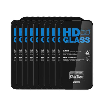 WK WTP-137 10pcs 6D Curved Dustproof HD Tempered Glass Film, For iPhone 18 Pro / 17 Pro, For iPhone 18 Pro Max / 17 Pro Max, For iPhone 17e / 16e / 14 / 13 Pro, For iPhone 17 / 16 Pro, For iPhone Air, For iPhone 16 Pro Max, For iPhone 16 Plus / 15 Plus...