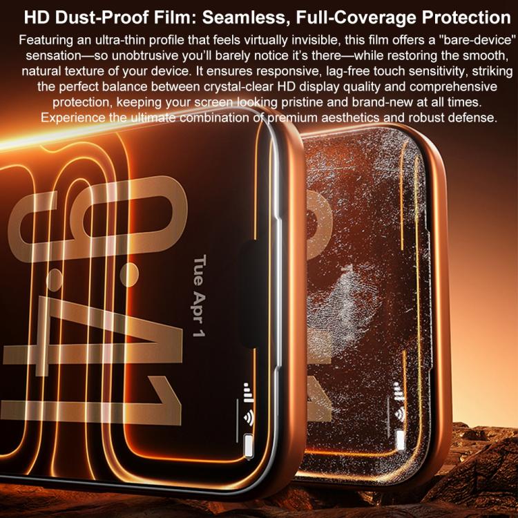 WK WTP-137 10pcs 6D Curved Dustproof HD Tempered Glass Film, For iPhone 18 Pro / 17 Pro, For iPhone 18 Pro Max / 17 Pro Max, For iPhone 17e / 16e / 14 / 13 Pro, For iPhone 17 / 16 Pro, For iPhone Air, For iPhone 16 Pro Max, For iPhone 16 Plus / 15 Plus...