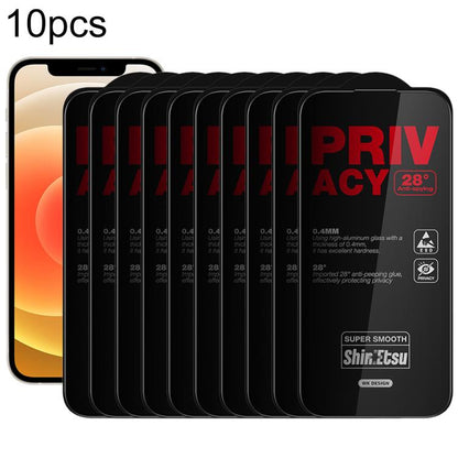 WK WTP-138 10pcs 6D Curved Dustproof Privacy Tempered Glass Film, For iPhone 17e / 16e / 14 / 13 Pro, For iPhone 17 Pro Max, For iPhone 17 Pro, For iPhone 17 / 16 Pro, For iPhone Air, For iPhone 16 Pro Max, For iPhone 16 Plus / 15 Plus, For iPhone 16 /...