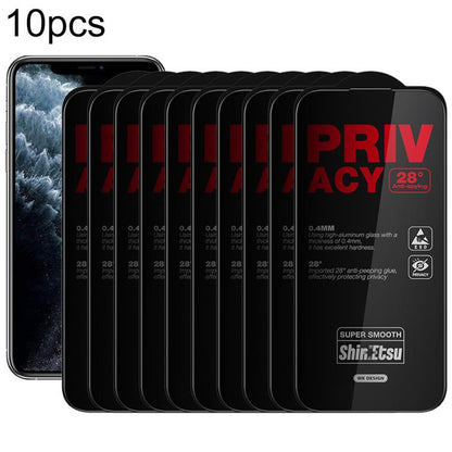WK WTP-138 10pcs 6D Curved Dustproof Privacy Tempered Glass Film, For iPhone 17e / 16e / 14 / 13 Pro, For iPhone 17 Pro Max, For iPhone 17 Pro, For iPhone 17 / 16 Pro, For iPhone Air, For iPhone 16 Pro Max, For iPhone 16 Plus / 15 Plus, For iPhone 16 /...